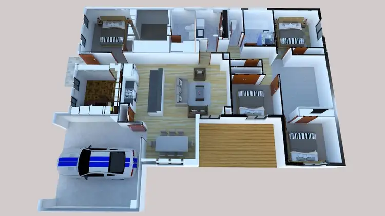 Floorplan of Homely house listing, 3 Elsworth Drive, Strathfieldsaye VIC 3551