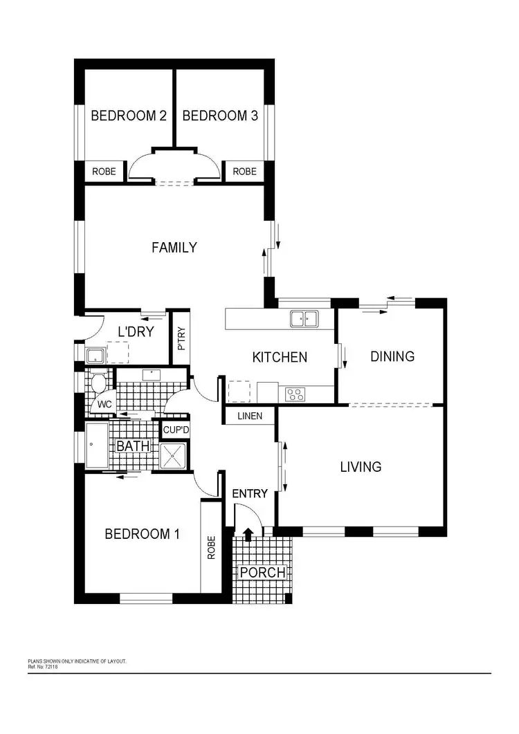 Floorplan of Homely house listing, 8 Monson Place, Mckellar ACT 2617