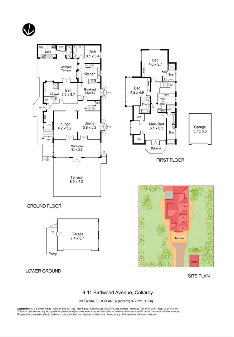 Floorplan of Homely house listing, 9-11 Birdwood Avenue, Collaroy NSW 2097