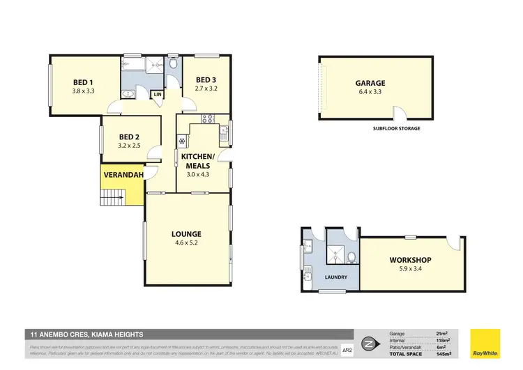 Floorplan of Homely house listing, 11 Anembo Crescent, Kiama Heights NSW 2533