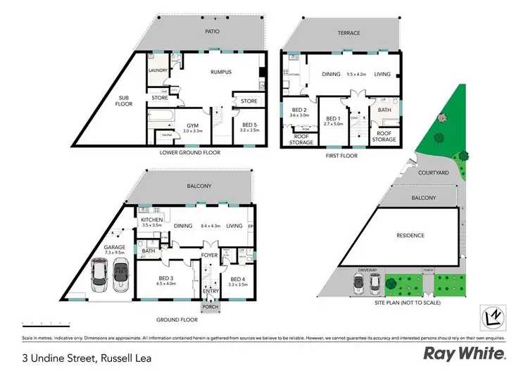 Floorplan of Homely house listing, 3 Undine Street, Russell Lea NSW 2046