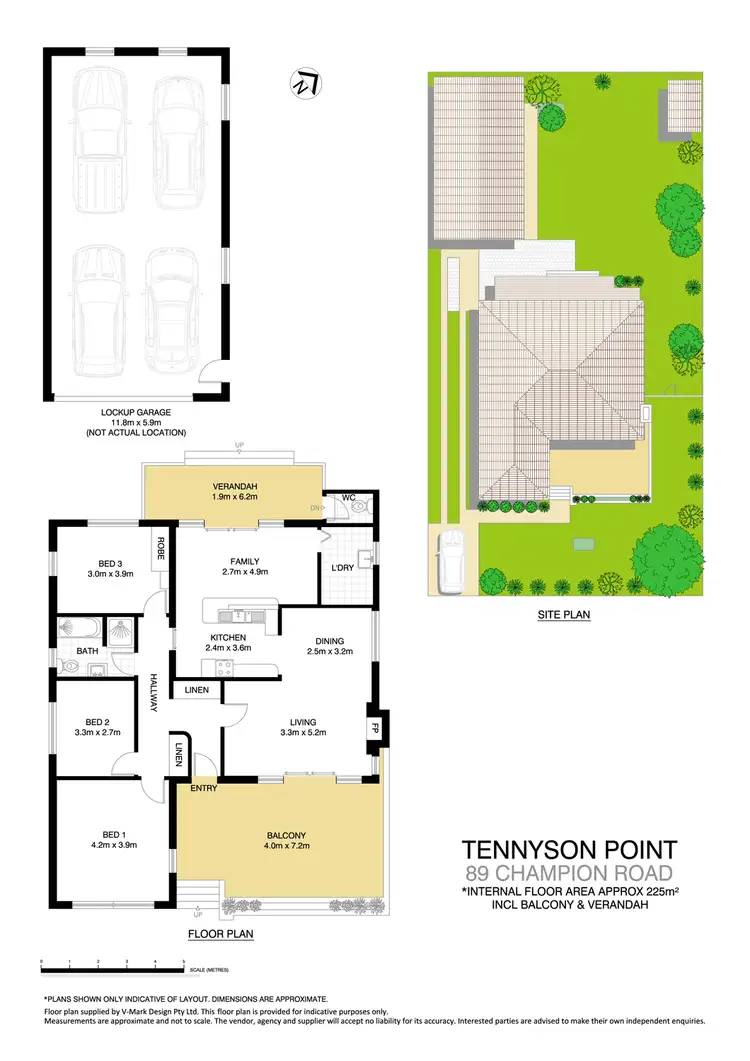Floorplan of Homely house listing, 89 Champion Road, Tennyson Point NSW 2111
