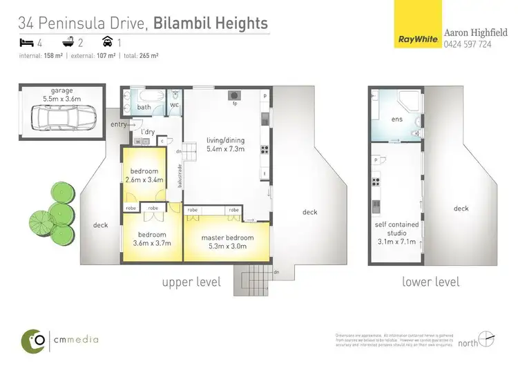 Floorplan of Homely house listing, 34 Peninsula Drive, Bilambil Heights NSW 2486