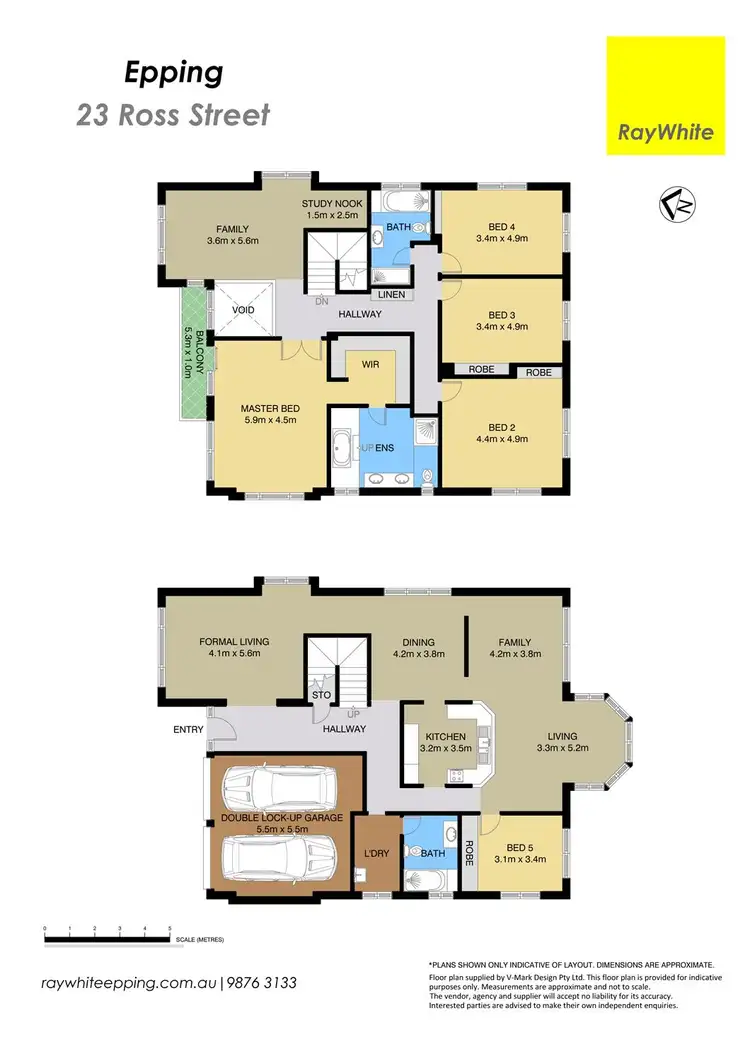 Floorplan of Homely house listing, 23 Ross Street, Epping NSW 2121