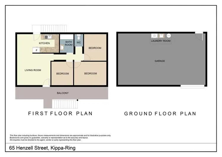 Floorplan of Homely house listing, 65 Henzell Street, Kippa-ring QLD 4021
