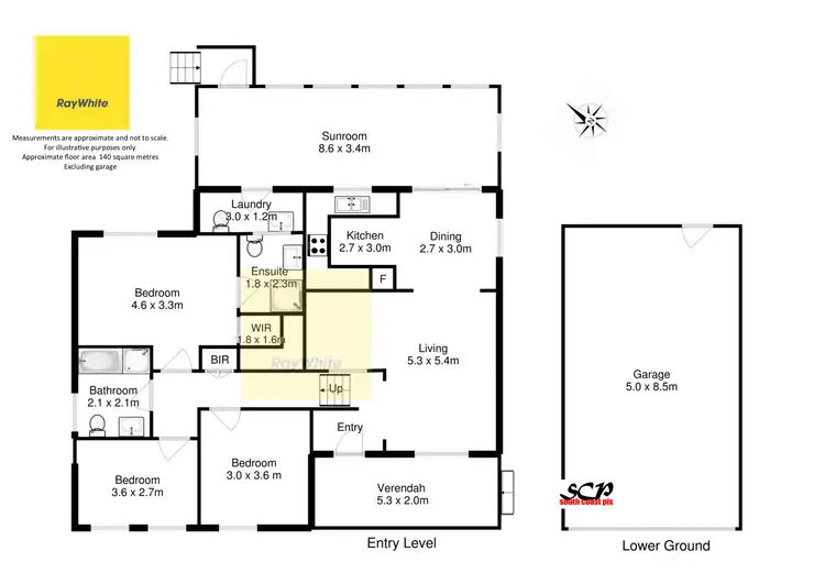 Floorplan of Homely house listing, 46 Calga Crescent, Catalina NSW 2536