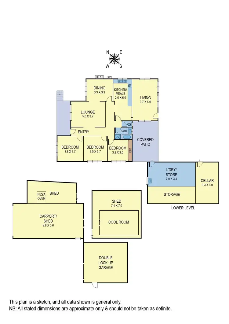 Floorplan of Homely house listing, 123 Monbulk-Seville Road, Silvan VIC 3795