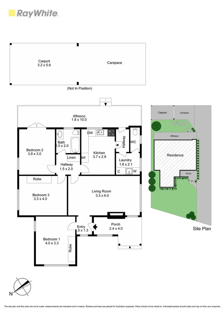 Floorplan of Homely unit listing, 1/18 Bullarto Street, Chadstone VIC 3148