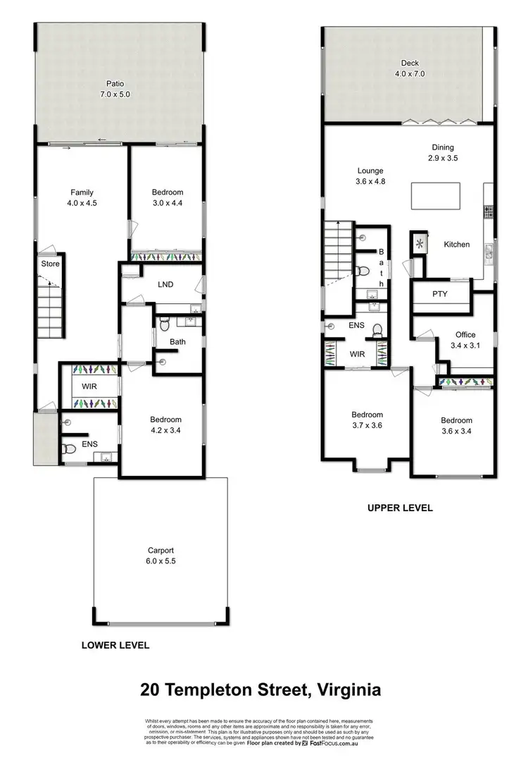 Floorplan of Homely house listing, 20 Templeton Street, Virginia QLD 4014