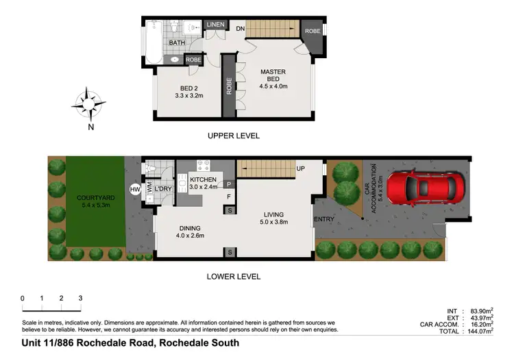Floorplan of Homely townhouse listing, 11/886 Rochedale Road, Rochedale South QLD 4123