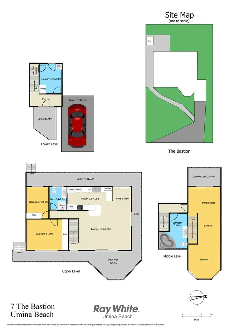 Floorplan of Homely house listing, 7 The Bastion, Umina Beach NSW 2257