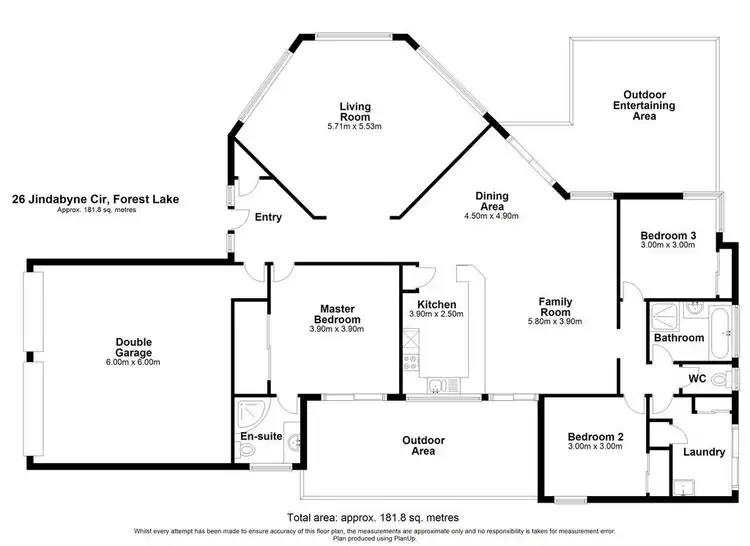 Floorplan of Homely house listing, 26 Jindabyne Street, Forest Lake QLD 4078