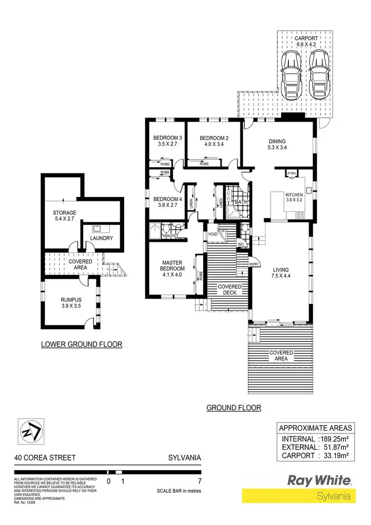 Floorplan of Homely house listing, 40 Corea Street, Sylvania NSW 2224