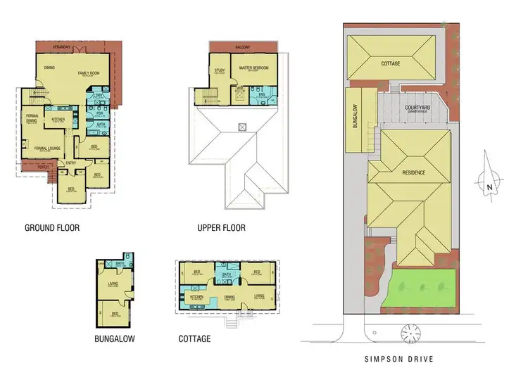 Floorplan of Homely house listing, 3 Simpson Drive, Mount Waverley VIC 3149
