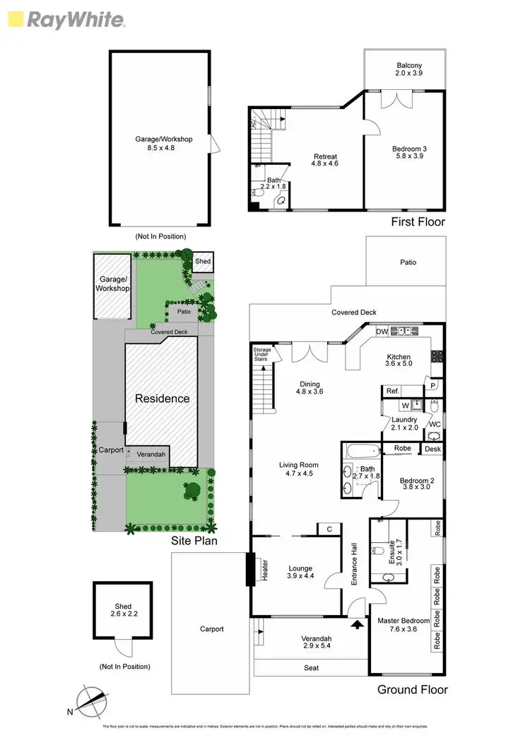 Floorplan of Homely house listing, 54 Dresden Street, Heidelberg Heights VIC 3081