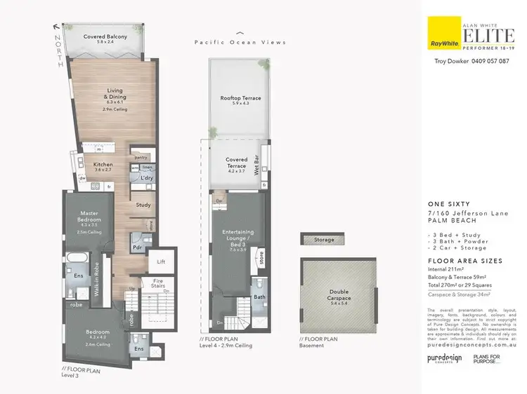 Floorplan of Homely apartment listing, 7/160 Jefferson Lane, Palm Beach QLD 4221