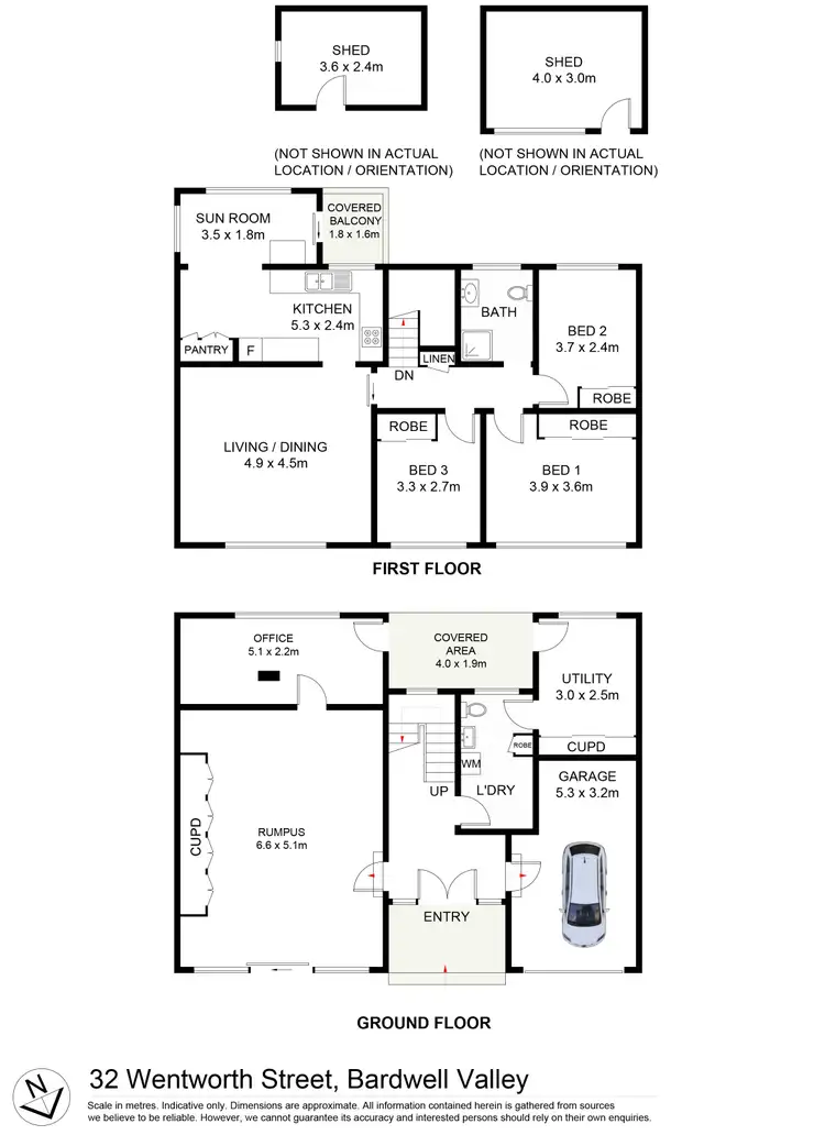 Floorplan of Homely house listing, 32 Wentworth Street, Bardwell Valley NSW 2207