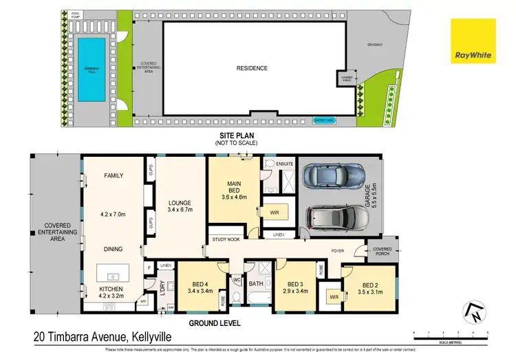 Floorplan of Homely house listing, 20 Timbarra Avenue, Kellyville NSW 2155