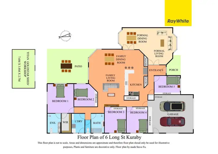 Floorplan of Homely house listing, 6 Long Street, Kuraby QLD 4112