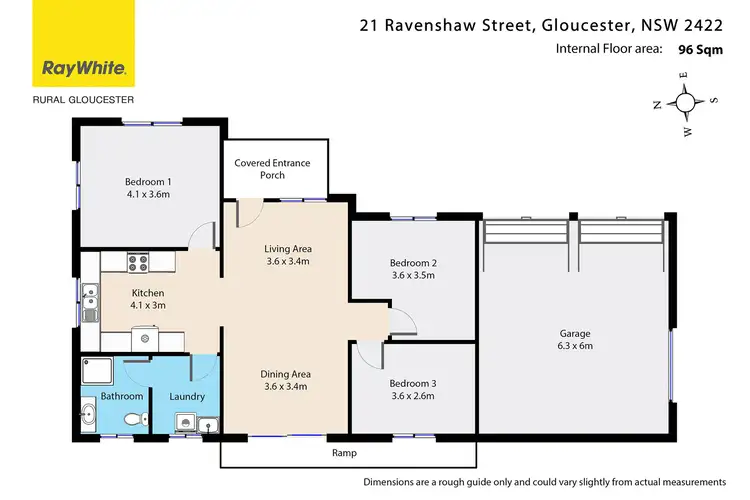 Floorplan of Homely house listing, 21 Ravenshaw Street, Gloucester NSW 2422