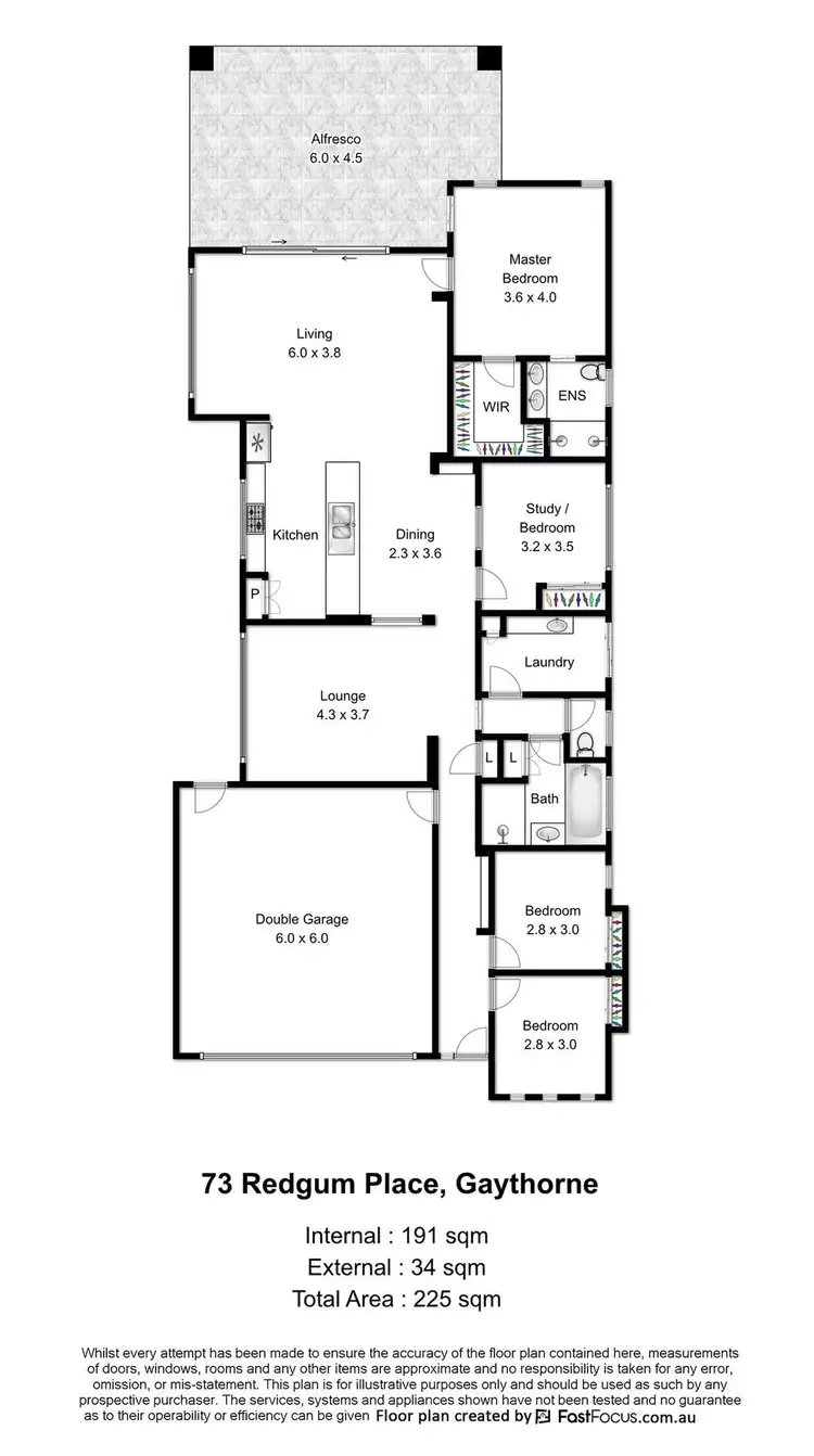 Floorplan of Homely house listing, 73 Redgum Place, Gaythorne QLD 4051