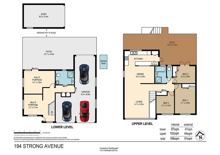 Floorplan of Homely house listing, 194 Strong Avenue, Graceville QLD 4075