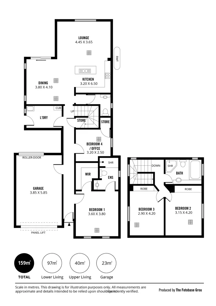 Floorplan of Homely house listing, 8a Walnut Street, Old Reynella SA 5161