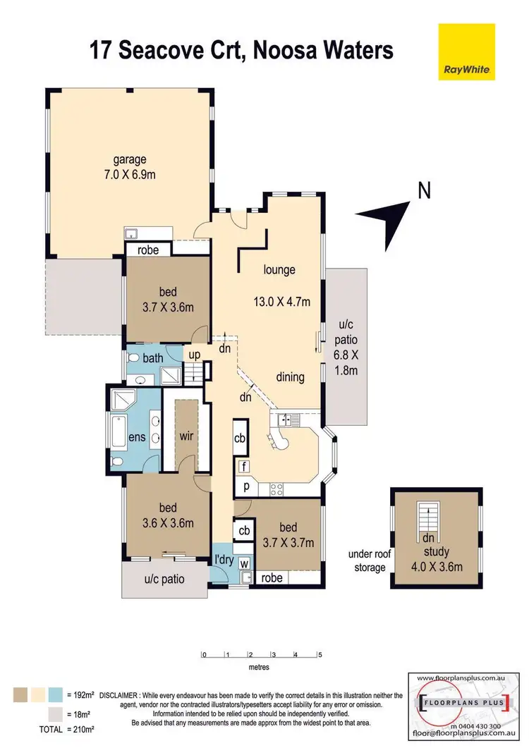 Floorplan of Homely house listing, 17 Seacove Court, Noosa Waters QLD 4566