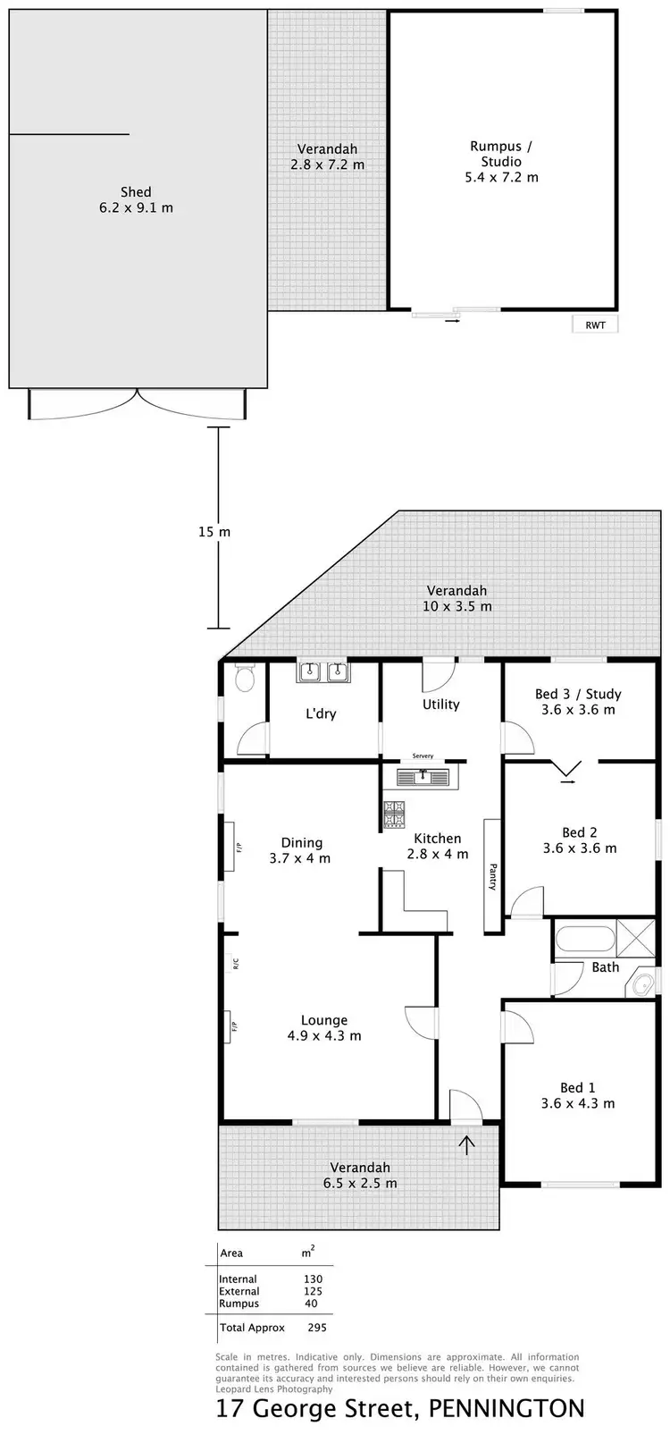 Floorplan of Homely house listing, 17 George Street, Pennington SA 5013