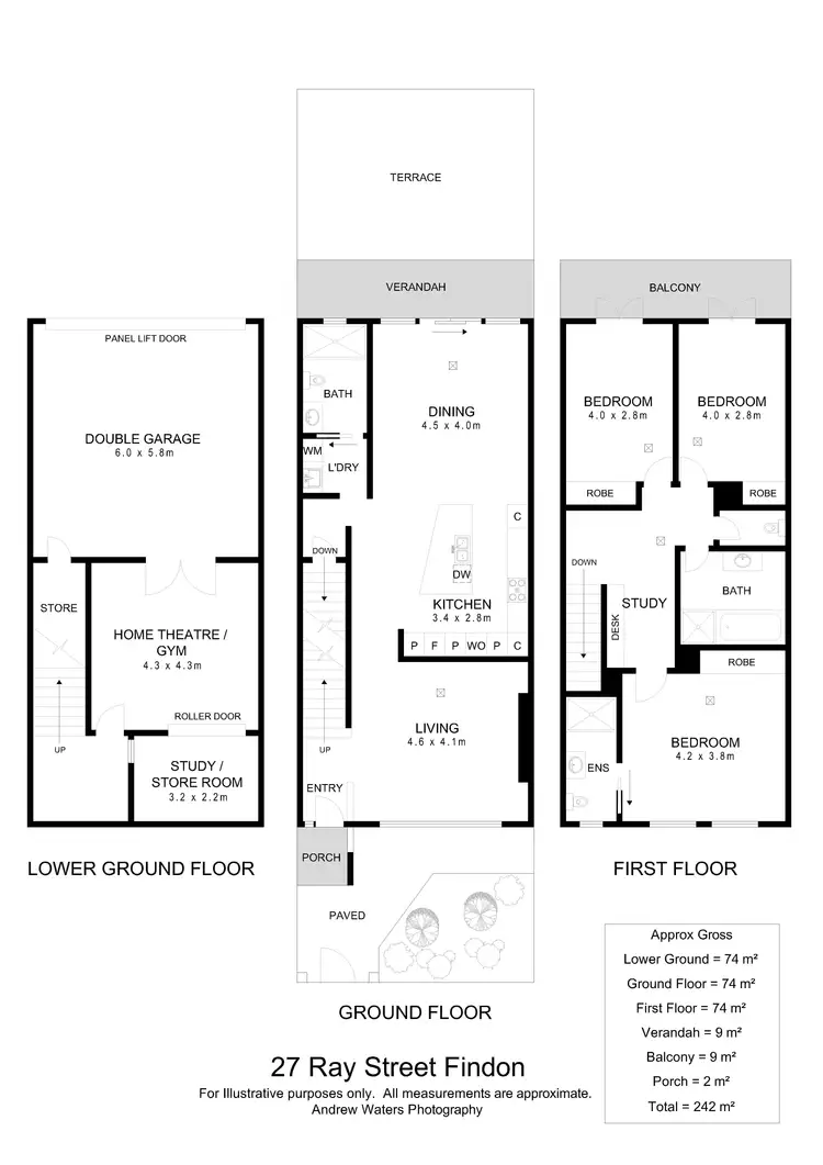 Floorplan of Homely house listing, 27 Ray Street, Findon SA 5023