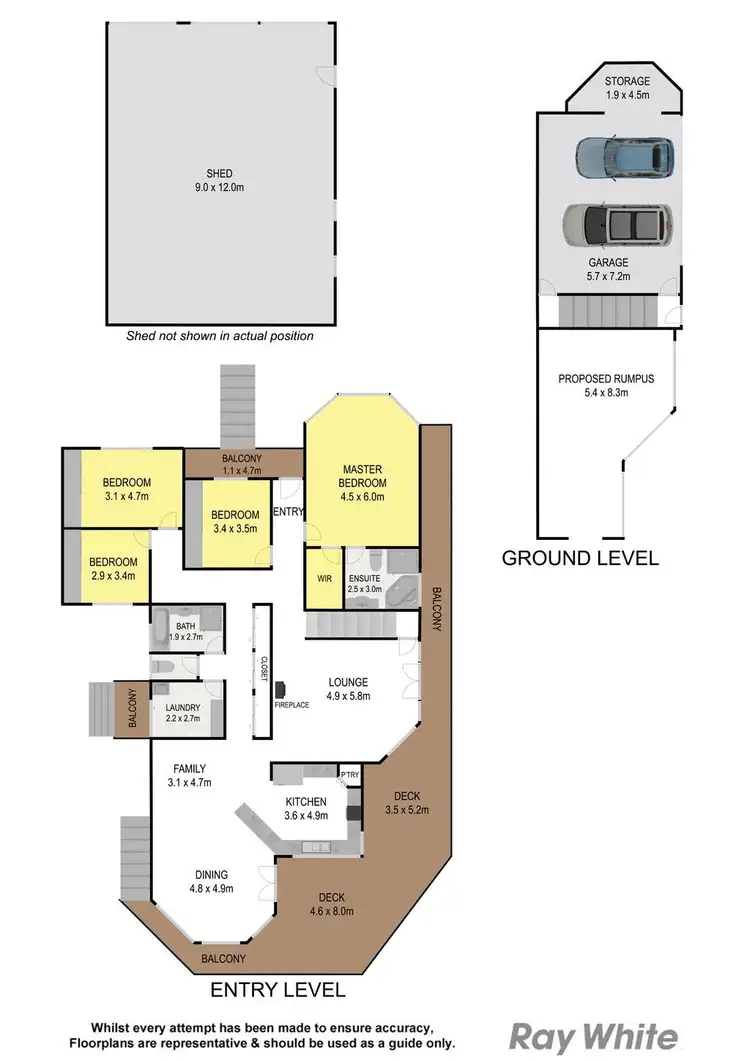 Floorplan of Homely house listing, 162 Townsend Road, Ocean View QLD 4521