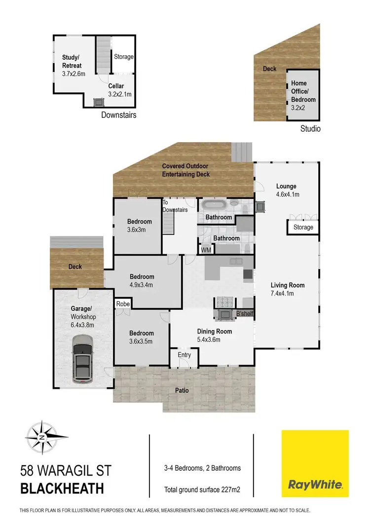 Floorplan of Homely house listing, 58 Waragil Street, Blackheath NSW 2785