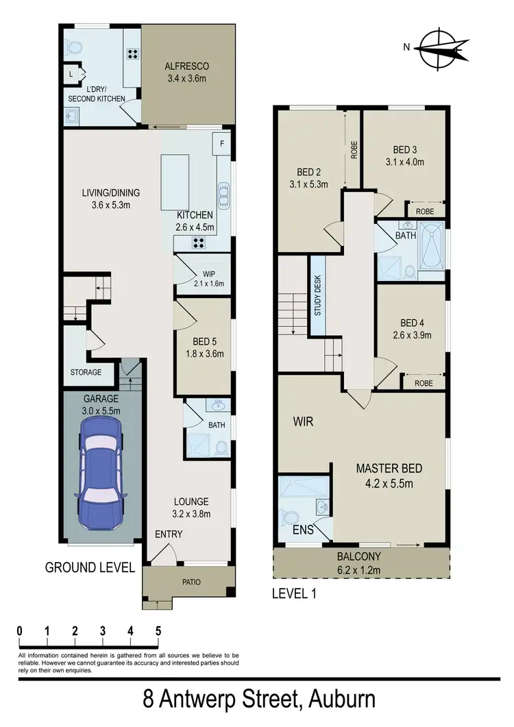 Floorplan of Homely other listing, 8 Antwerp Street, Auburn NSW 2144