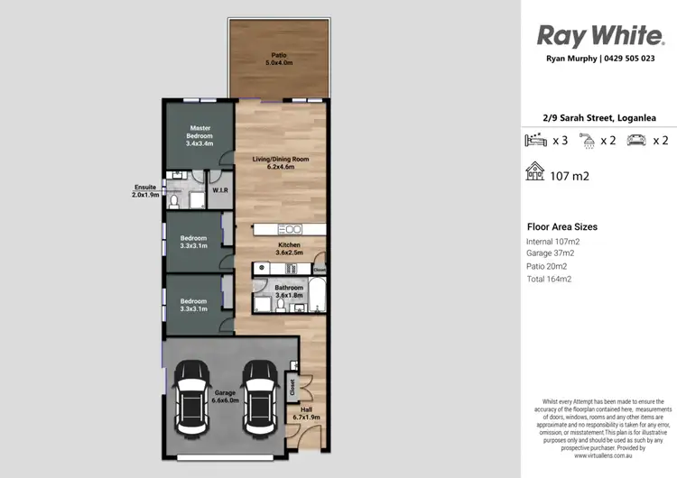 Floorplan of Homely other listing, 1 & 2/9 Sarah Street, Loganlea QLD 4131
