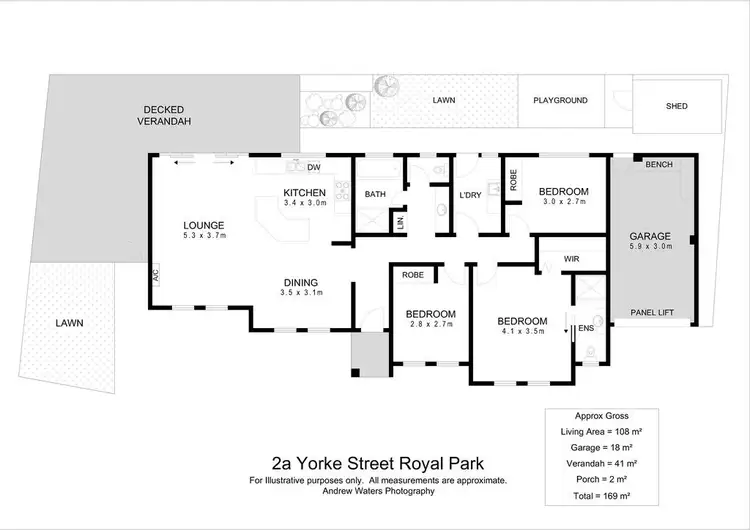 Floorplan of Homely house listing, 2a Yorke Terrace, Royal Park SA 5014