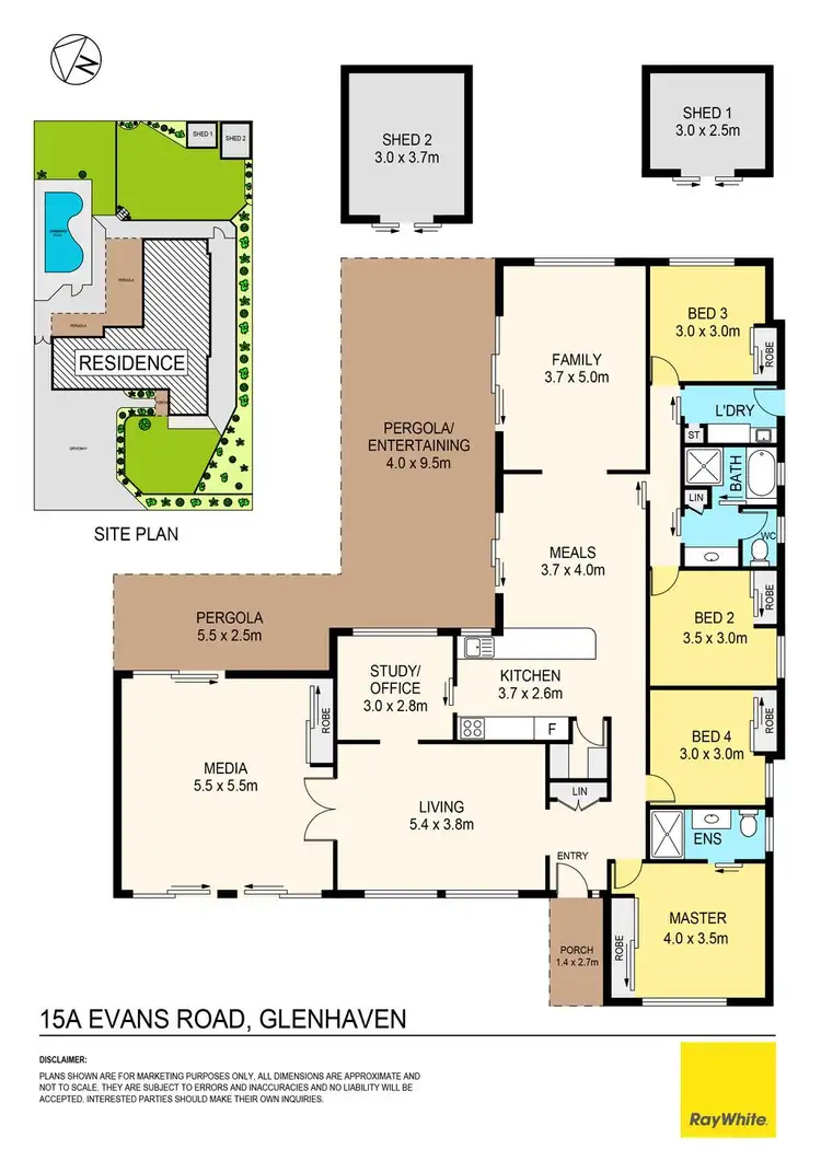 Floorplan of Homely house listing, 15a Evans Road, Glenhaven NSW 2156