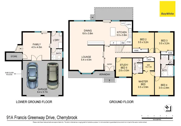 Floorplan of Homely house listing, 91a Francis Greenway Drive, Cherrybrook NSW 2126
