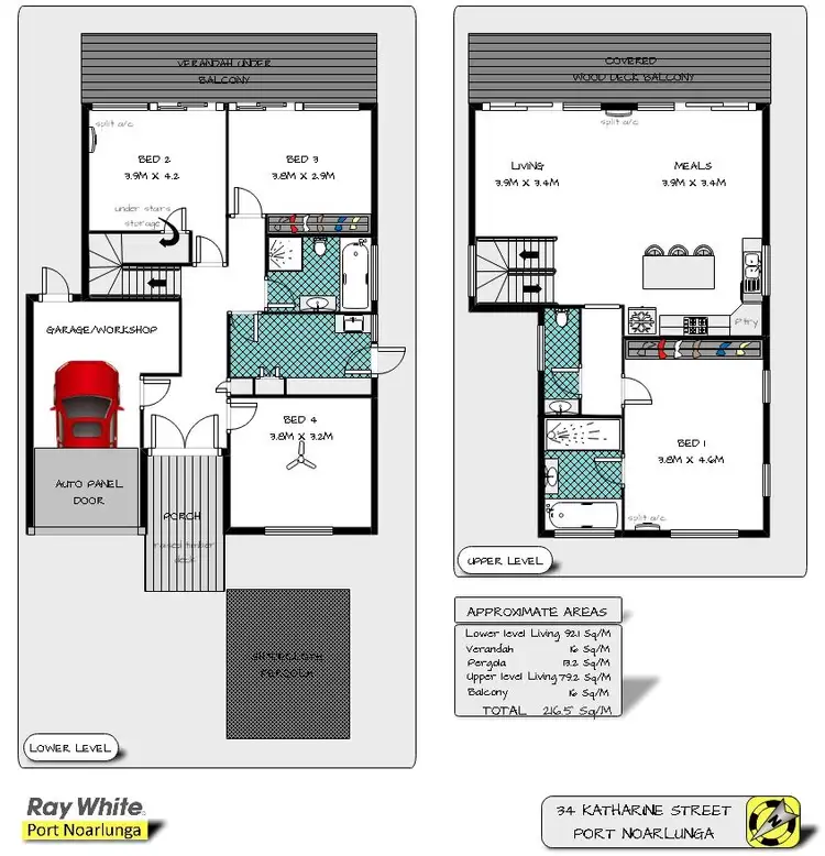 Floorplan of Homely house listing, 34 Katharine Street, Port Noarlunga SA 5167