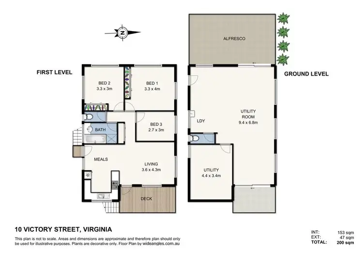 Floorplan of Homely house listing, 10 Victory Street, Virginia QLD 4014