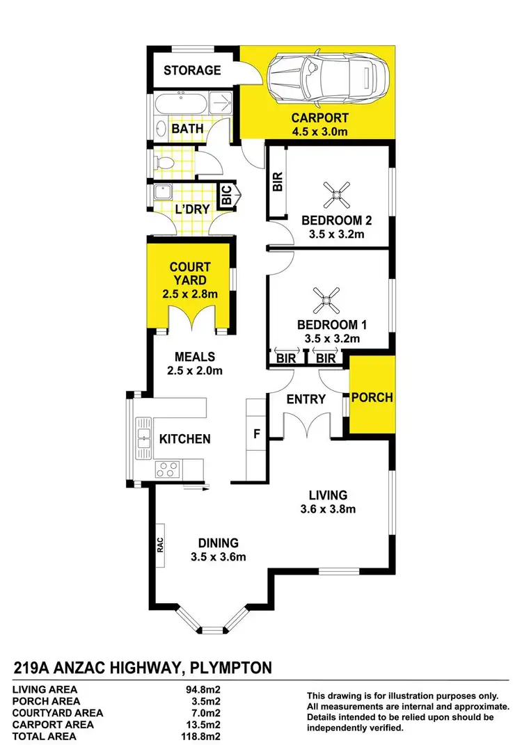 Floorplan of Homely house listing, 219A Anzac Highway, Plympton SA 5038