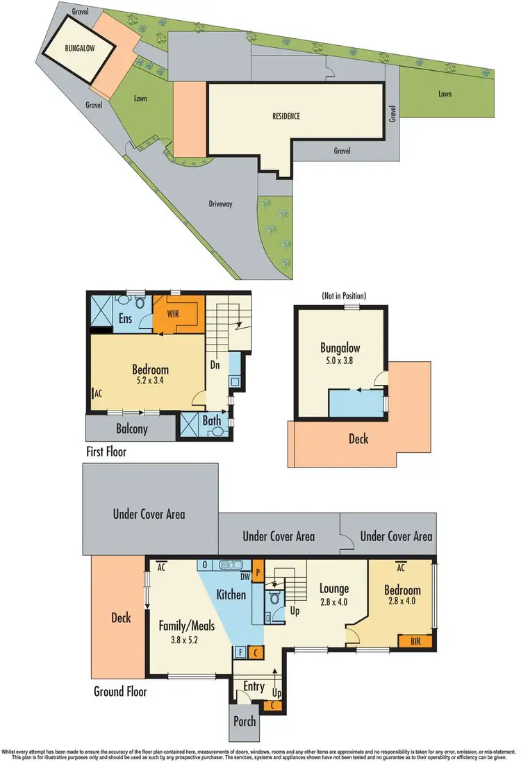 Floorplan of Homely townhouse listing, 4a Melina Court, Endeavour Hills VIC 3802