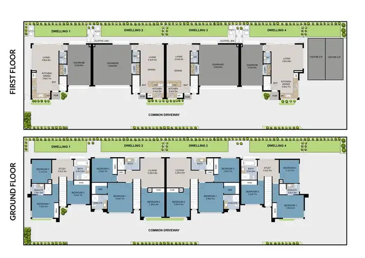 Floorplan of Homely house listing, 4/59 Grey Avenue, Welland SA 5007