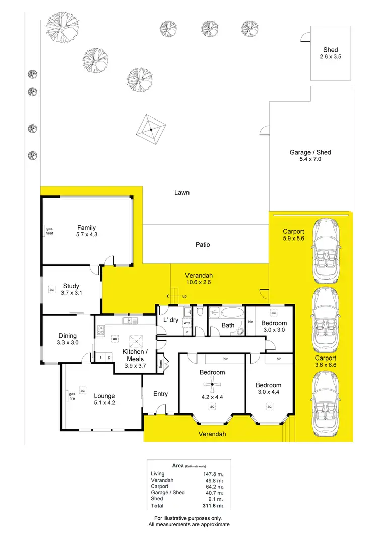 Floorplan of Homely house listing, 14 Minnow Drive, Glenalta SA 5052