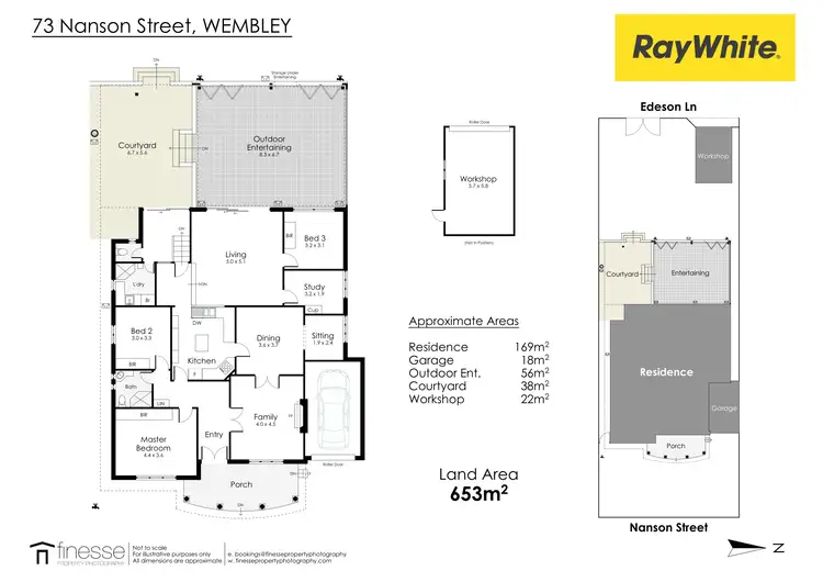 Floorplan of Homely house listing, 73 Nanson Street, Wembley WA 6014