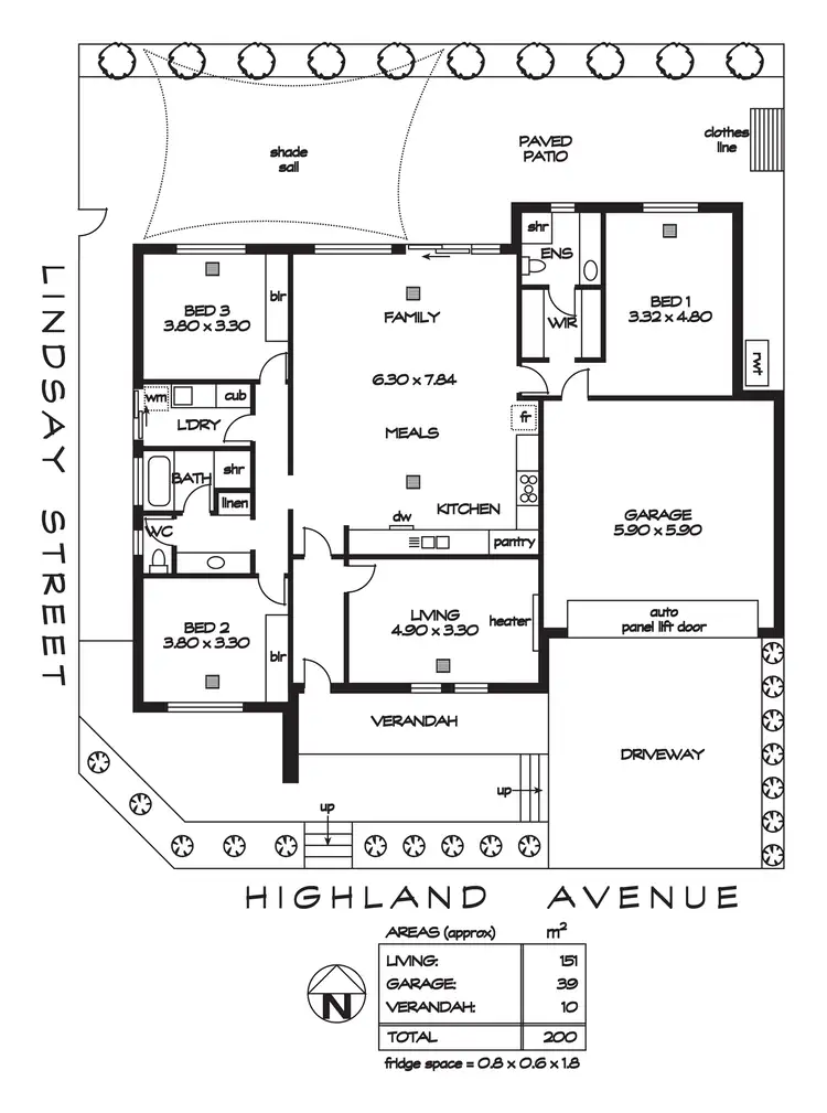 Floorplan of Homely house listing, 5 Highland Avenue, Rostrevor SA 5073