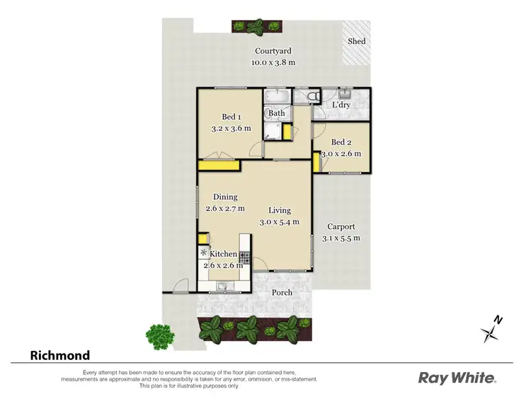 Floorplan of Homely villa listing, 7/60 Windsor Street, Richmond NSW 2753