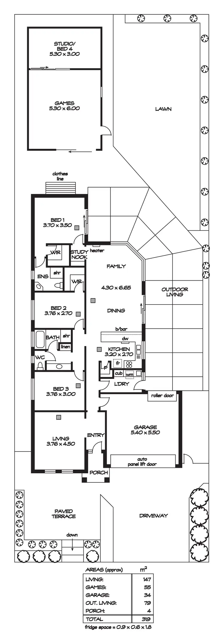Floorplan of Homely house listing, 20 Robin Circuit, Hewett SA 5118