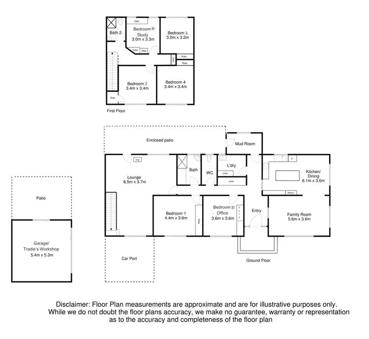 Floorplan of Homely house listing, 36 Coolabah Street, Mount Gambier SA 5290