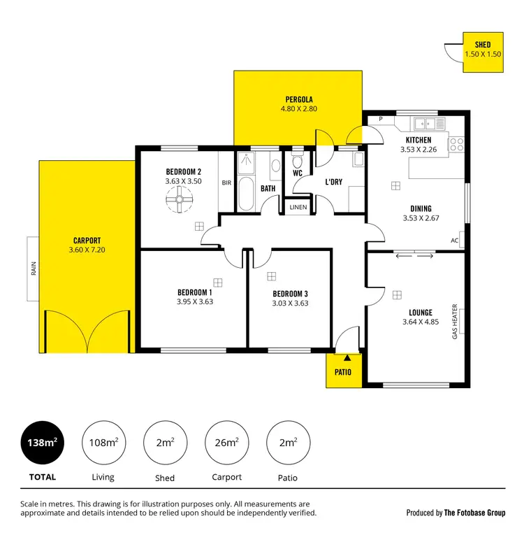 Floorplan of Homely house listing, 18 Macdonnell Street, Highbury SA 5089