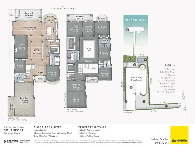 Floorplan of Homely house listing, 1A Yacht Street, Southport QLD 4215